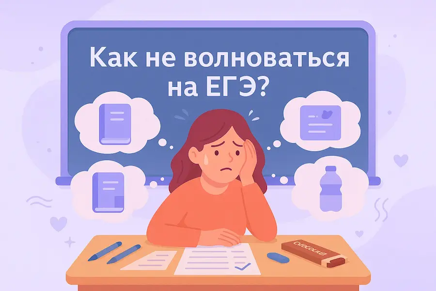 Как не волноваться на экзамене ЕГЭ